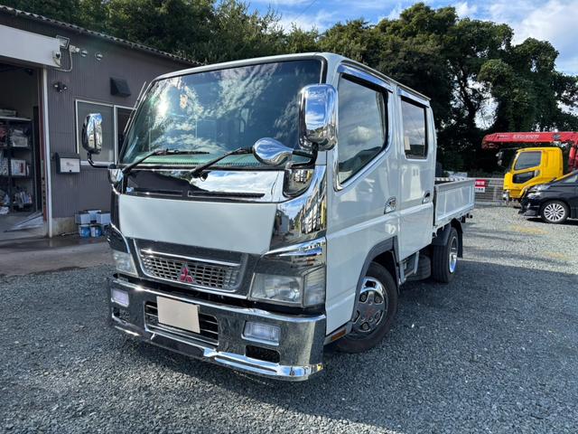 キャンター Wキャブ 積載量2t 荷台内寸211×161cm 自社カスタム メッキパーツ(16枚目)