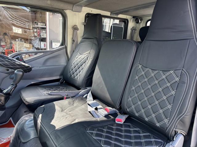 キャンター Wキャブ 積載量2t 荷台内寸211×161cm 自社カスタム メッキパーツ(34枚目)