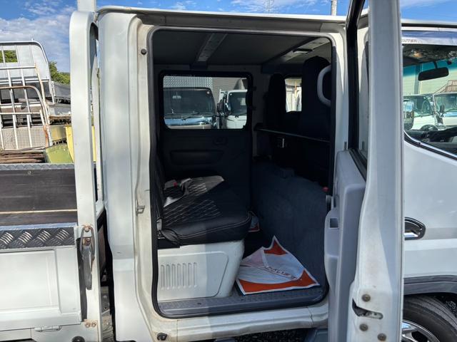 キャンター Wキャブ 積載量2t 荷台内寸211×161cm 自社カスタム メッキパーツ(37枚目)