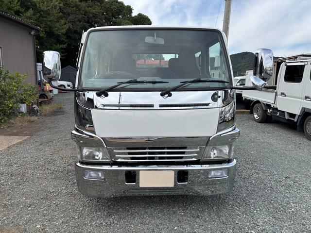 キャンター Wキャブ 低床 積載量1700kg 荷台内寸211×161cm 自社カスタム メッキパーツ 外装再塗装済み(21枚目)