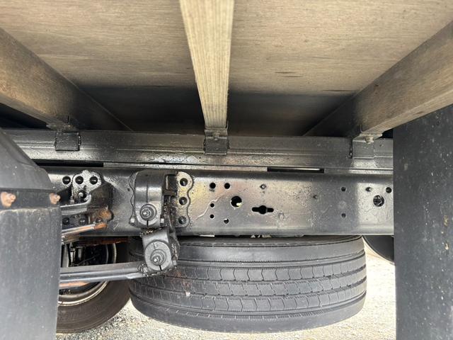 キャンター 超ロング 積載量3.5t 荷台内寸500×208cm 自社カスタム アオリ3枚再塗装済み メッキパーツ ETC(14枚目)