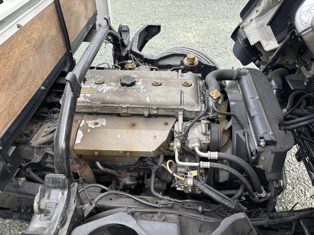 キャンター 超ロング 積載量3.5t 荷台内寸500×208cm 自社カスタム アオリ3枚再塗装済み メッキパーツ ETC(17枚目)