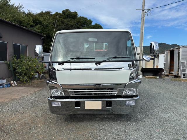 キャンター 超ロング 積載量3.5t 荷台内寸500×208cm 自社カスタム アオリ3枚再塗装済み メッキパーツ ETC(24枚目)