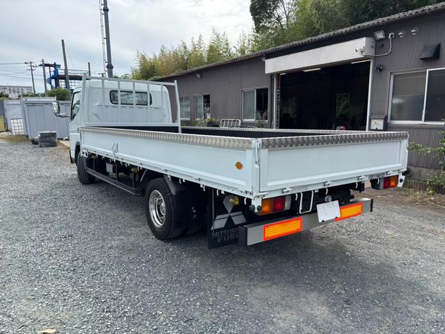 キャンター 超ロング 積載量3.5t 荷台内寸500×208cm 自社カスタム アオリ3枚再塗装済み メッキパーツ ETC(27枚目)