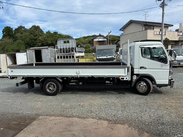 キャンター 超ロング 積載量3.5t 荷台内寸500×208cm 自社カスタム アオリ3枚再塗装済み メッキパーツ ETC(30枚目)