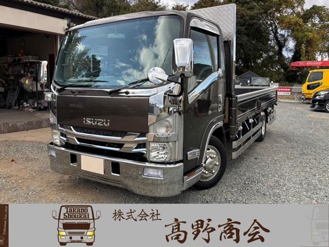 エルフトラック カスタム 3.0ディーゼルターボ ワイドロング 積載量3t 荷台内寸435cm×206cm 自社カスタム 荷台床板張替え済み(2枚目)