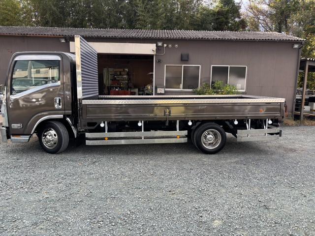 エルフトラック カスタム 3.0ディーゼルターボ ワイドロング 積載量3t 荷台内寸435cm×206cm 自社カスタム 荷台床板張替え済み(14枚目)