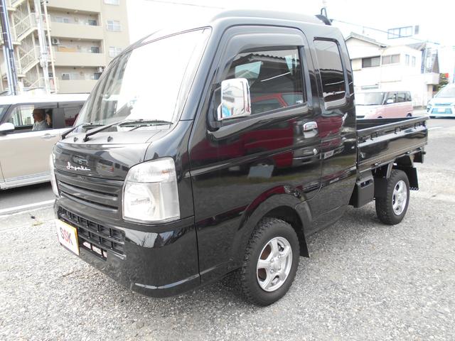 スーパーキャリイ L リフトアップ 社外12インチアルミ オーバーヘットコンソール(3枚目)