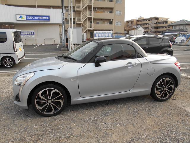 コペン ローブ 両席シートヒーター LEDヘットランプ オートエアコン プッシュスタート スマートキー 電動オープン 純正16インチアルミ 取説保証書(5枚目)