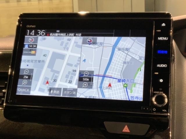N-BOXカスタム G・Lターボホンダセンシング 2年保証ナビフルセグRカメラDVD 両自動ドア 地デジフルセグTV タ-ボ レーダーブレーキサポート ETC付 TVナビ カーテンエアバッグ パワーウインドウ 1オーナー車 リアカメラ 整備記録簿(6枚目)