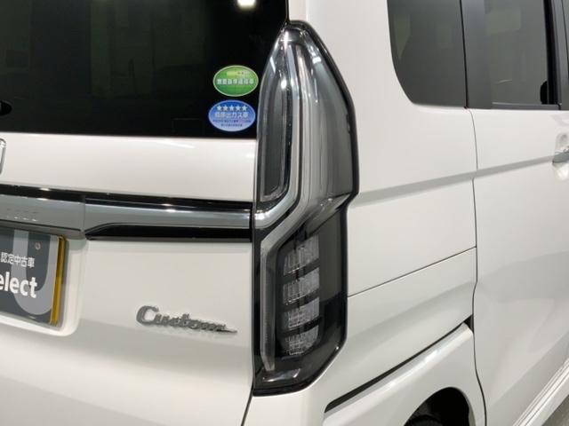 N-BOXカスタム G・Lターボホンダセンシング 2年保証ナビフルセグRカメラDVD 両自動ドア 地デジフルセグTV タ-ボ レーダーブレーキサポート ETC付 TVナビ カーテンエアバッグ パワーウインドウ 1オーナー車 リアカメラ 整備記録簿(45枚目)