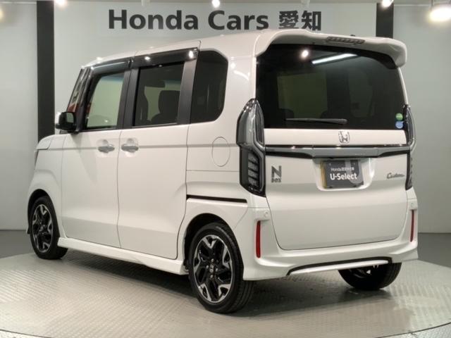 N-BOXカスタム G・Lターボホンダセンシング 2年保証ナビフルセグRカメラDVD 両自動ドア 地デジフルセグTV タ-ボ レーダーブレーキサポート ETC付 TVナビ カーテンエアバッグ パワーウインドウ 1オーナー車 リアカメラ 整備記録簿(48枚目)