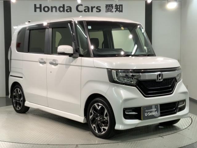 N-BOXカスタム G・Lターボホンダセンシング 2年保証ナビフルセグRカメラDVD 両自動ドア 地デジフルセグTV タ-ボ レーダーブレーキサポート ETC付 TVナビ カーテンエアバッグ パワーウインドウ 1オーナー車 リアカメラ 整備記録簿(52枚目)