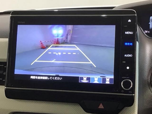 Ｎ－ＢＯＸ Ｌ　Ｈ　ＳＥＮＳＩＮＧ　最長５年保証　ワンオ－ナ－　ナビＶＸＵ－２１７ＮＢｉ　ＴＶ　Ｒカメラ　ＣＤ録音　ＢＴオ－ディオ　ＤＶＤ　ドラレコ　シ－トヒ－タ－　ＶＳＡ　クルコン　スマ－トキ－　整備記録簿　ＡＡＣ（7枚目）