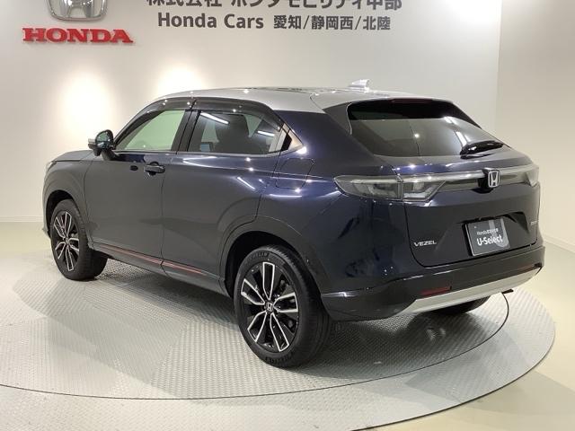 ヴェゼル ｅ：ＨＥＶＰＬａＹ　ＨＳＥＮＳＩＮＧ　２ト－ン　サンル－フ　最長５年保証　純正ナビ　ＴＶ　Ｒカメラ　ＢＴオ－ディオ　ドラレコＥＴＣ　ＬＥＤライト　ＶＳＡ　シ－トヒ－タ－　クルコン　アルミ　スマ－トキ－　スペアキ－ＡＡＣ（48枚目）