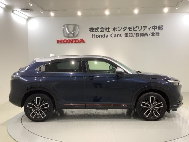 ヴェゼル ｅ：ＨＥＶＰＬａＹ　ＨＳＥＮＳＩＮＧ　２ト－ン　サンル－フ　最長５年保証　純正ナビ　ＴＶ　Ｒカメラ　ＢＴオ－ディオ　ドラレコＥＴＣ　ＬＥＤライト　ＶＳＡ　シ－トヒ－タ－　クルコン　アルミ　スマ－トキ－　スペアキ－ＡＡＣ（51枚目）