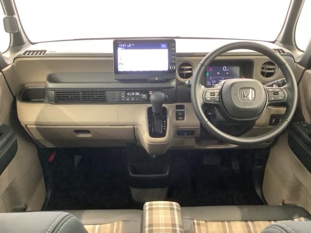 Ｎ－ＢＯＸジョイ ターボ　Ｈ　ＳＥＮＳＩＮＧ　新車保証　試乗車　ワンオ－ナ－　ナビＬＸＵ－２４２ＮＢｉ　ＴＶ　Ｒカメラ　マルチビュ－　ＣＤ録音　ＢＴオ－ディオ　ＤＶＤ　シ－トヒ－タ－　ＥＴＣ　ＬＥＤライト　両側電動ドア　ＶＳＡ（9枚目）