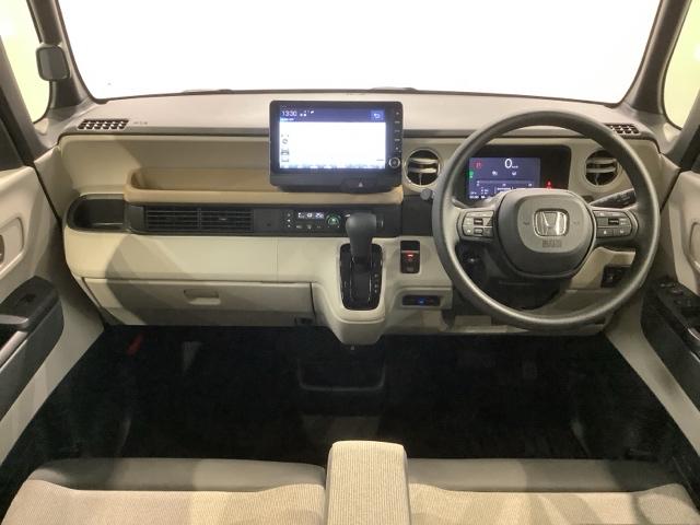 N-BOX ベースグレード H SENSING 新車保証 試乗車 ワンオーナー ナビLXU-242NBi TV Rカメラ CD録音 BTオ-ディオDVD シ-トヒ-タ- ETC LEDライト VSA クルコン スマ-トキ-AAC(9枚目)