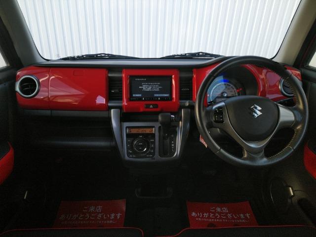 ハスラー Ｊスタイル　ツートン／禁煙／ナビＴＶ／Ｂｌｕｅｔｏｏｔｈ／ＥＴＣ／ＨＩＤ／ＥＴＣ／衝突軽減ブレーキ／前席シートヒーター／スマートキー／ＤＶＤ再生（8枚目）