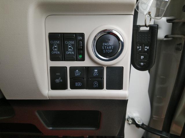 ムーヴキャンバス ＧメイクアップＶＳ　ＳＡＩＩＩ　ツートン／両側電動スライド／禁煙／ナビＴＶ／Ｂｌｕｅｔｏｏｔｈ／ＬＥＤ／全周囲カメラ／ドライブレコーダー／衝突軽減ブレーキ／シートヒーター（12枚目）