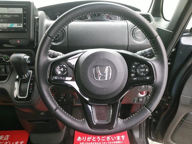 Ｎ－ＢＯＸカスタム Ｌターボ　／両側電動スライド／黒半革／禁煙／ナビ／Ｂｌｕｅｔｏｏｔｈ／ＬＥＤ／バックカメラ／ドライブレコーダー／ＥＴＣ／衝突軽減ブレーキ（20枚目）
