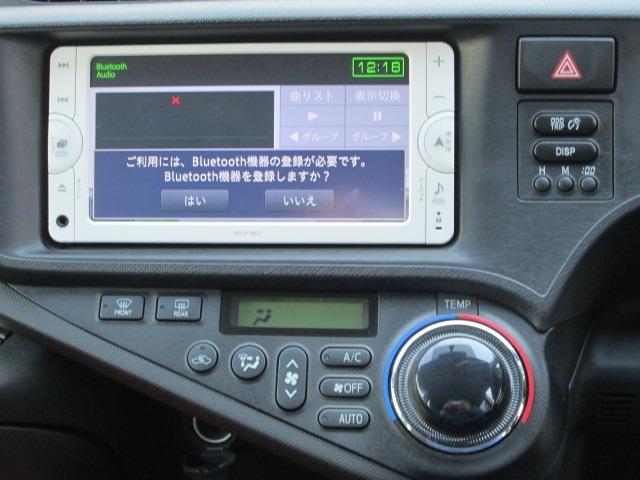 アクア G スマートキー/禁煙/ナビTV/Bluetooth/ETC/前席シートヒータ/オートライト/プッシュスタート/ウインカーミラー/プライバシーガラス(11枚目)