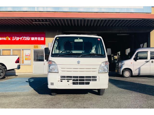 キャリイトラック 　軽トラック　３０，０００キロ！　ミッション　エアコン　運転席エアバッグ　助手席エアバッグ　５速ＭＴ　三方開　整備／点検記録簿あり　禁煙車　車検整備付き　修復歴なし　室内掃除済み　パワステ（11枚目）