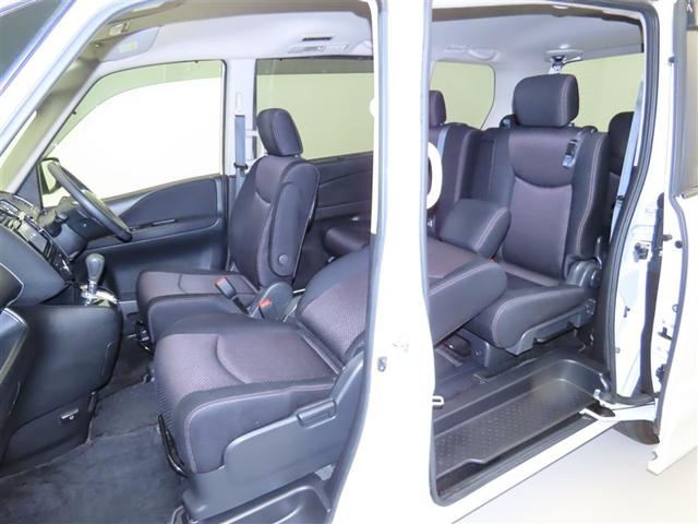 セレナ ハイウェイスター　Ｓ－ハイブリッド　スマートエントリー　地デジテレビ　ＡＵＸ　Ｗエアコン　３列シート　オートクルーズ　セキュリティ　ウォークスルー　Ｂカメラ　ドライブレコーダー　ＥＴＣ　アルミホイール　メモナビ　ＡＢＳ　ナビＴＶ　ＶＳＡ（17枚目）