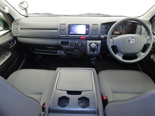 レジアスエースバン ロングＤＸ　フルセグ　Ｗエアバック　ドライブレコーダー　記録簿　運転席エアバッグ　エアコン　パワーステアリング　ＤＶＤ再生　リモコンキー　パワーウィンドウ　ＡＢＳ　４ＷＤ　バックカメラ　ＥＴＣ　メモリーナビ（2枚目）