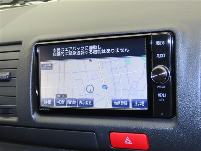 レジアスエースバン ロングＤＸ　フルセグ　Ｗエアバック　ドライブレコーダー　記録簿　運転席エアバッグ　エアコン　パワーステアリング　ＤＶＤ再生　リモコンキー　パワーウィンドウ　ＡＢＳ　４ＷＤ　バックカメラ　ＥＴＣ　メモリーナビ（6枚目）