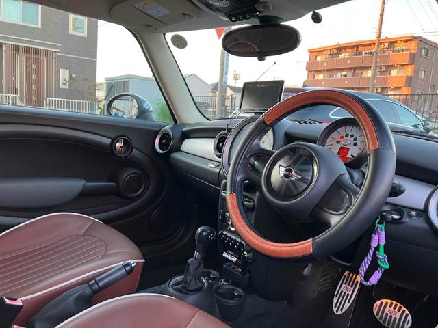 MINI クーパー クラブマン ドライブレコーダー ETC アルミホイール AT 盗難防止システム ABS エアコン パワーステアリング パワーウィンドウ(11枚目)