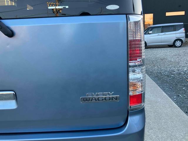 エブリイワゴン ＰＺターボ　ドライブレコーダー　両側スライド・片側電動　ナビ　ＴＶ　キーレスエントリー　電動格納ミラー　ＡＴ　盗難防止システム　ＡＢＳ　アルミホイール　衝突安全ボディ　エアコン　パワーステアリング（33枚目）