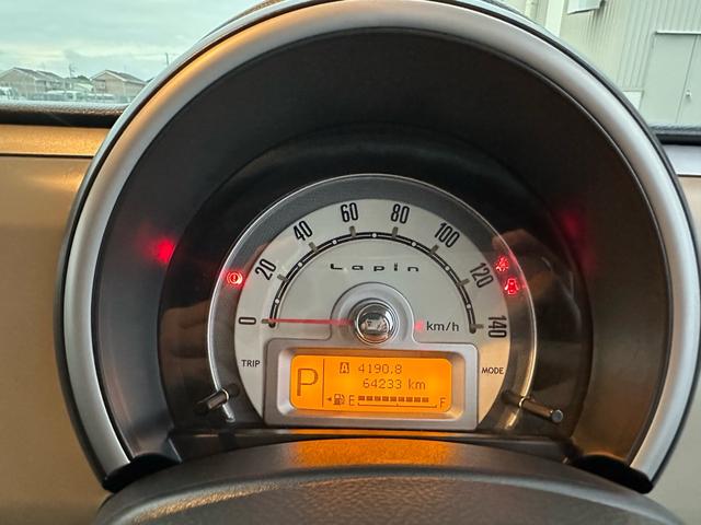 アルトラパン G ★特典★納車前に新品タイヤ4本無 料交換 新品バッテリー無 料交換★オーディオCD Pスタート スマートキー2個★オイルエレメントワイパーゴム3本無 料交換 自社保証有(68枚目)