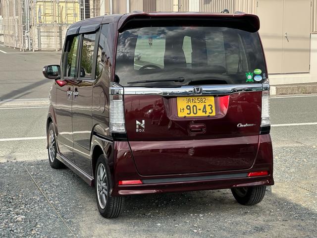 N-BOXカスタム G・Lパッケージ ★左側電動スライドドア ナビTV バックカメラ HIDヘッドライト オートライト 純正アルミホイール★オイルエレメントワイパーゴム3本無 料交換 自社保証有(4枚目)