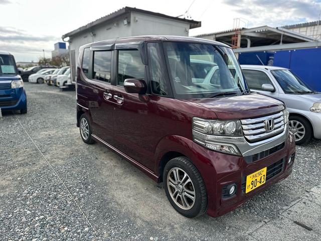 N-BOXカスタム G・Lパッケージ ★左側電動スライドドア ナビTV バックカメラ HIDヘッドライト オートライト 純正アルミホイール★オイルエレメントワイパーゴム3本無 料交換 自社保証有(28枚目)