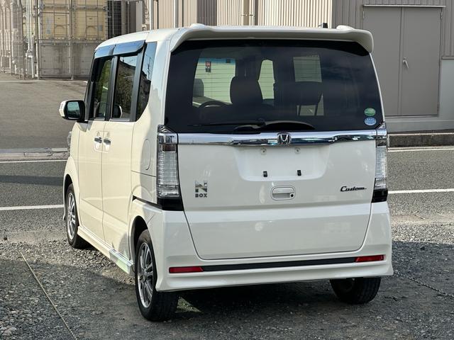 N-BOXカスタム G・Lパッケージ ★両側電動スライドドア ナビTV Bluetooth ETC アイドリングストップ オートライト HIDヘッドライト スマートキー★オイルエレメントワイパーゴム3本無 料交換 自社保証有(4枚目)