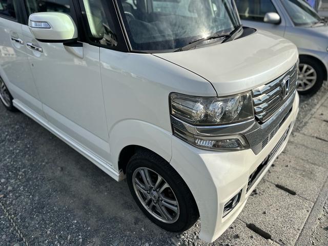 N-BOXカスタム G・Lパッケージ ★両側電動スライドドア ナビTV Bluetooth ETC アイドリングストップ オートライト HIDヘッドライト スマートキー★オイルエレメントワイパーゴム3本無 料交換 自社保証有(12枚目)