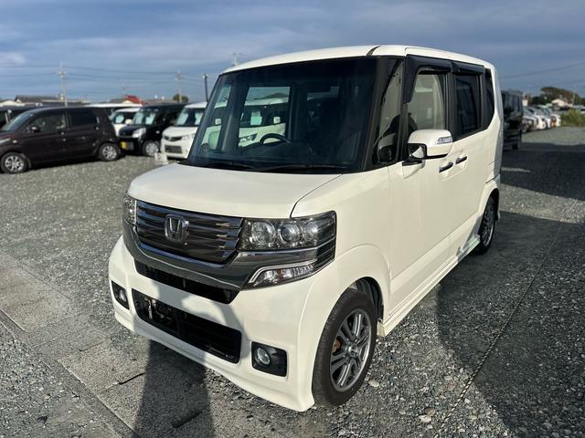 N-BOXカスタム G・Lパッケージ ★両側電動スライドドア ナビTV Bluetooth ETC アイドリングストップ オートライト HIDヘッドライト スマートキー★オイルエレメントワイパーゴム3本無 料交換 自社保証有(13枚目)