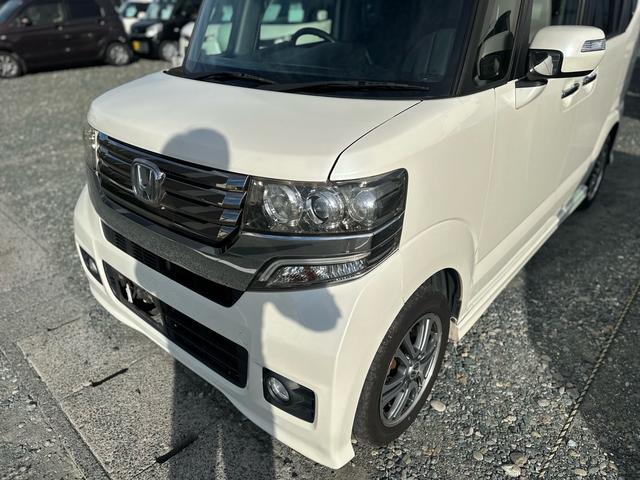 N-BOXカスタム G・Lパッケージ ★両側電動スライドドア ナビTV Bluetooth ETC アイドリングストップ オートライト HIDヘッドライト スマートキー★オイルエレメントワイパーゴム3本無 料交換 自社保証有(14枚目)