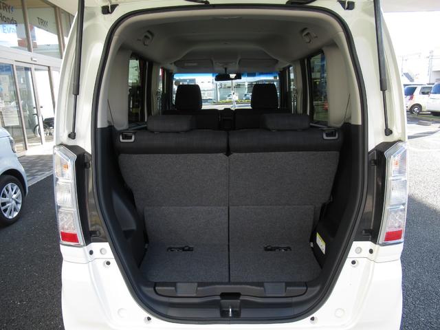 N-BOX GSSパッケージ 禁煙車・ワンオーナー 両側スライド片側電動ドア ダブルエアバック 点検記録簿 イモビ 1オーナー車 1セグTV 前席シートヒーター スマートキー&プッシュスタート ベンチシ-ト ETC付き 横滑防止(33枚目)