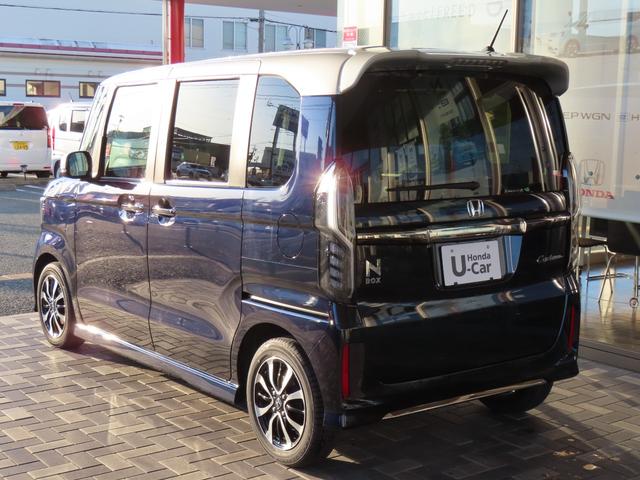 Ｎ－ＢＯＸカスタム Ｌ　カスタム６６０Ｌコーディネートスタイル　Ｈ　ＳＥＮＳＩＮＧ　２ト－ン　最長５年保証　禁煙ナビ９インチフルセグＤＶＤ音録ＢＴａｕｄｉｏＵＳＢリヤカメラロ－ル式サンシェ－ド　Ｐソナー　１オーナー　ナビＴＶ（6枚目）