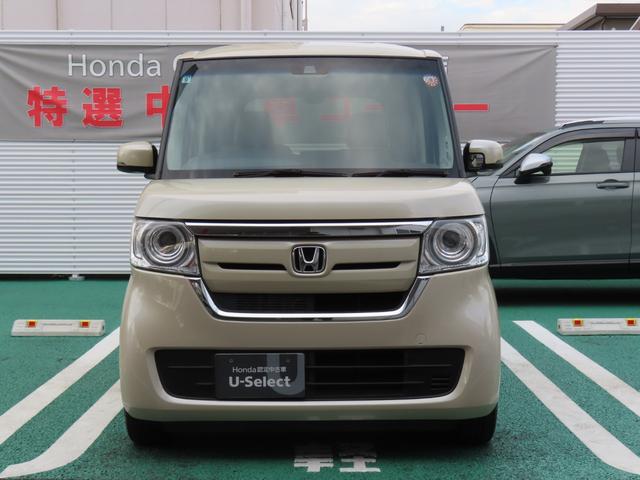 N-BOX G・EXターボホンダセンシング 女性ワンオーナー 禁煙車 ETC クルーズコントロール バックカメラ ターボ 後カメラ サイドエアバッグ LED スマートキー 横滑り防止 AAC クルコン ABS エアバッグ キーフリー 1オーナ(3枚目)