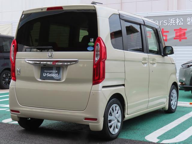 N-BOX G・EXターボホンダセンシング 女性ワンオーナー 禁煙車 ETC クルーズコントロール バックカメラ ターボ 後カメラ サイドエアバッグ LED スマートキー 横滑り防止 AAC クルコン ABS エアバッグ キーフリー 1オーナ(6枚目)