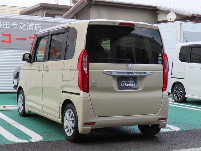 N-BOX G・EXターボホンダセンシング 女性ワンオーナー 禁煙車 ETC クルーズコントロール バックカメラ ターボ 後カメラ サイドエアバッグ LED スマートキー 横滑り防止 AAC クルコン ABS エアバッグ キーフリー 1オーナ(8枚目)
