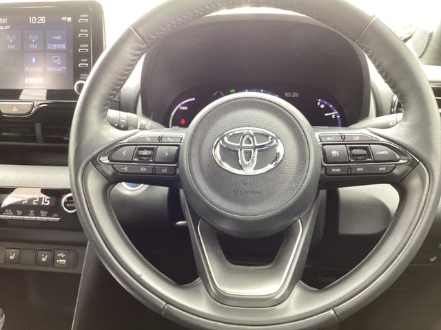 ヤリスクロス ハイブリッドZ ドライブレコーダ インテリジェントキー シ-トヒ-タ- LEDライト 1オ-ナ- リアカメラ クルーズコントロール 横滑り防止システム 禁煙 ナビTV パワステ オートエアコン ABS(13枚目)