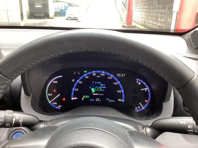 ヤリスクロス ハイブリッドZ ドライブレコーダ インテリジェントキー シ-トヒ-タ- LEDライト 1オ-ナ- リアカメラ クルーズコントロール 横滑り防止システム 禁煙 ナビTV パワステ オートエアコン ABS(15枚目)