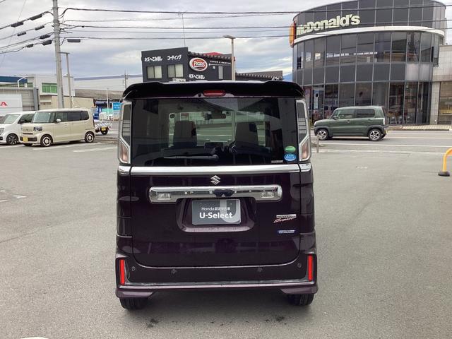 スペーシアカスタム ハイブリッドXSターボ ナビETCバックカメラテレビワンオーナー 両自動ドア 前後誤発進抑制機能 AC リアカメラ ターボモデル ESC ナビTV ETC車載器 キーフリーシステム サイドエアバック エアバッグ ABS(3枚目)