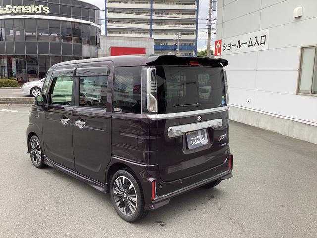 スペーシアカスタム ハイブリッドXSターボ ナビETCバックカメラテレビワンオーナー 両自動ドア 前後誤発進抑制機能 AC リアカメラ ターボモデル ESC ナビTV ETC車載器 キーフリーシステム サイドエアバック エアバッグ ABS(6枚目)