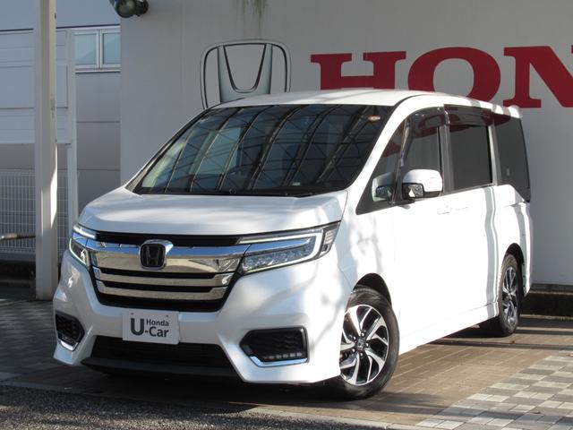 ステップワゴンスパーダ スパーダ　ワンオーナー禁煙車純正ナビバックカメラＥＴＣ　衝突軽減Ｂ　横滑り防止　１オーナ　スマキー　Ｂモニター　キーレス　オートクルーズ　ＬＥＤライト　Ｗエアバッグ　ＰＳ　ＡＢＳ　オートエアコン　タ－ボ（2枚目）