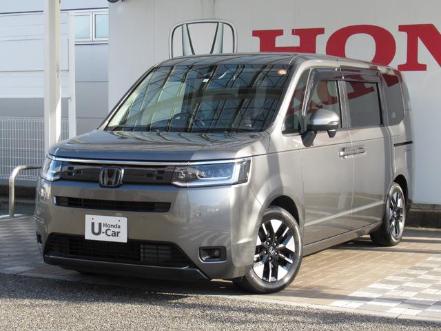 ステップワゴン ｅ：ＨＥＶエアー　ワンオーナー禁煙車純正ナビバックカメラＥＴＣ　前後誤発進抑制　パワーステアリング　両側Ｐスライドドア　助手席エアバッグ　１オ－ナ－　ＵＳＢ接続　サイドカーテンエアバック　ＬＥＤヘッドランプ　クルコン（2枚目）